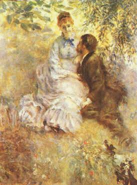Pierre Renoir Idylle Spain oil painting art